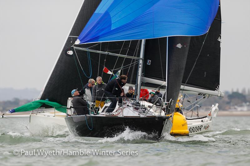 Quokka 9 during HYS Hamble Winter Series Race Week 6 - photo © Paul Wyeth / www.pwpictures.com