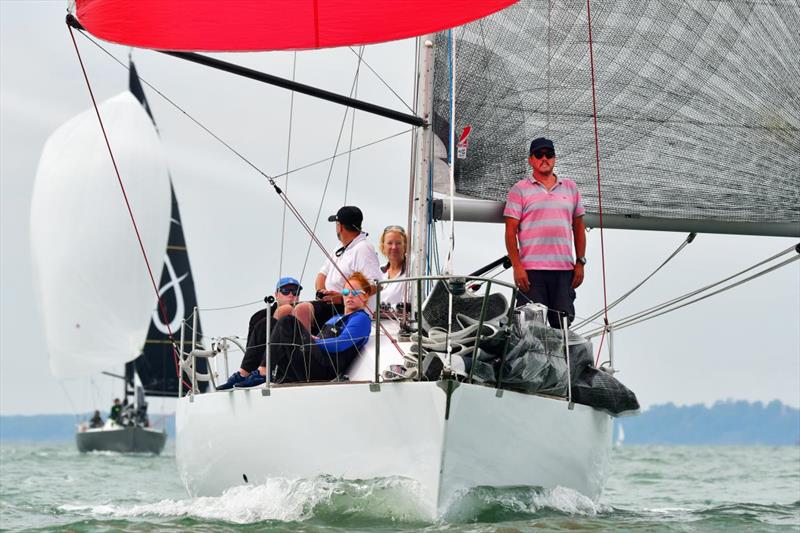 Fast Lines Half Ton Classics Cup 2022 in Cowes photo copyright Pit De Jonge taken at  and featuring the Half Tonner class