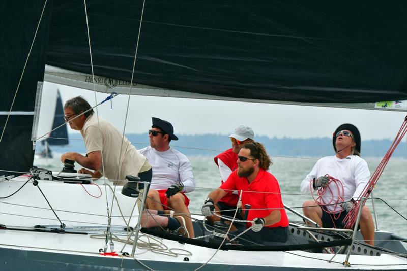 Fast Lines Half Ton Classics Cup 2022 in Cowes photo copyright Pit De Jonge taken at  and featuring the Half Tonner class