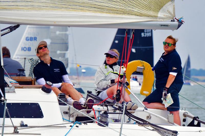 Fast Lines Half Ton Classics Cup 2022 in Cowes photo copyright Pit De Jonge taken at  and featuring the Half Tonner class