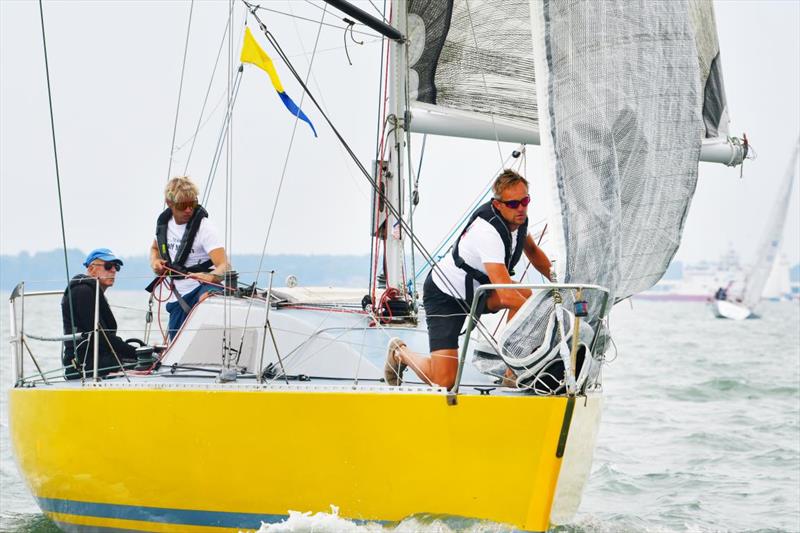 Fast Lines Half Ton Classics Cup 2022 in Cowes photo copyright Pit De Jonge taken at  and featuring the Half Tonner class