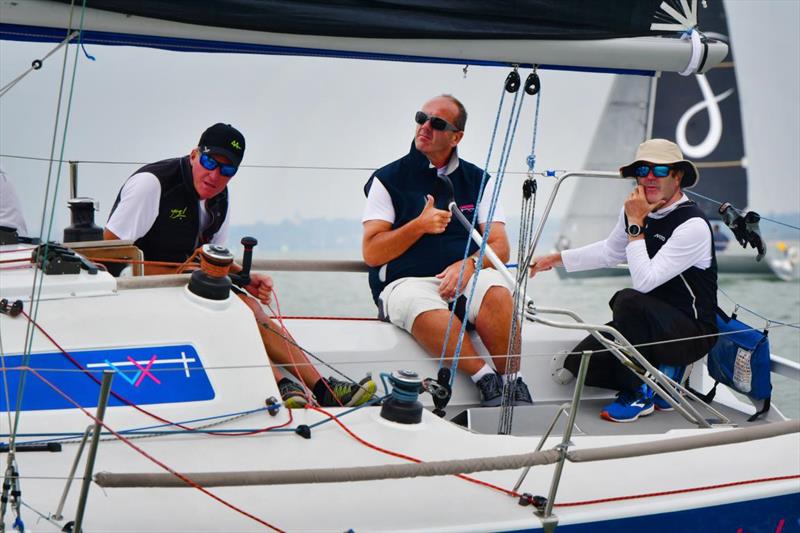 Fast Lines Half Ton Classics Cup 2022 in Cowes photo copyright Pit De Jonge taken at  and featuring the Half Tonner class