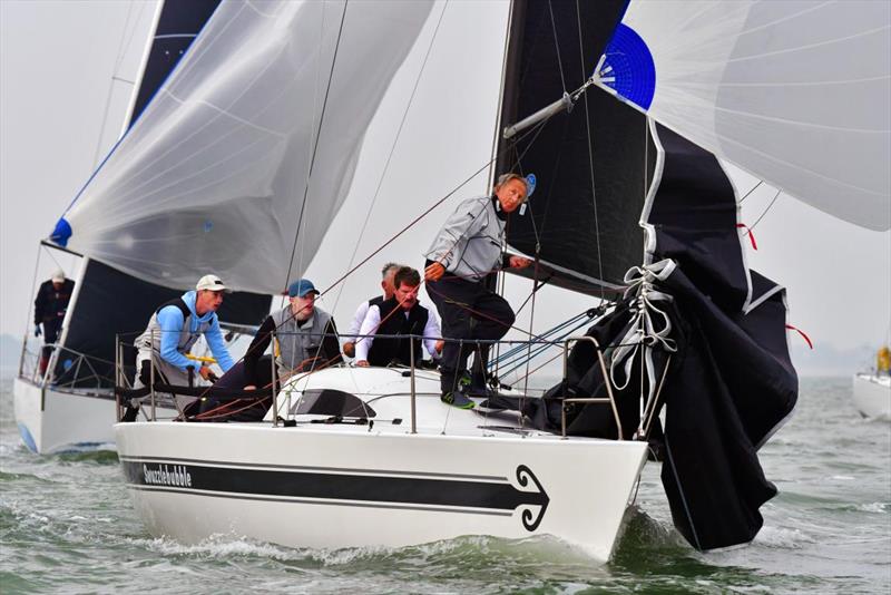 Fast Lines Half Ton Classics Cup 2022 in Cowes photo copyright Pit De Jonge taken at  and featuring the Half Tonner class