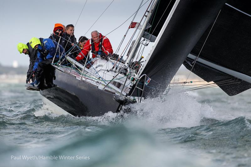 Quokka 8 during HYS Hamble Winter Series 2021 photo copyright Paul Wyeth / www.pwpictures.com taken at Hamble River Sailing Club and featuring the Half Tonner class