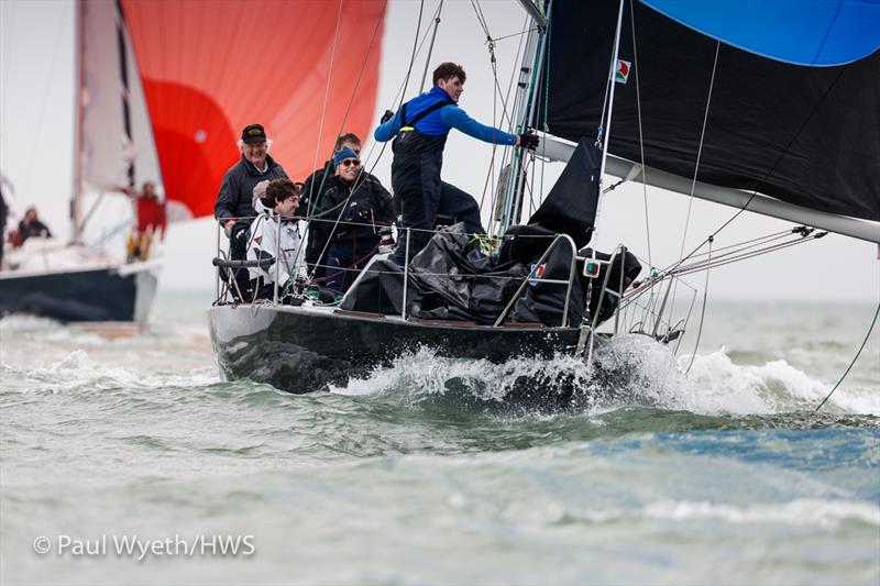 Quokka 9 during 41st Hamble Winter Series - Week 6 photo copyright Paul Wyeth / www.pwpictures.com taken at Hamble River Sailing Club and featuring the Half Tonner class