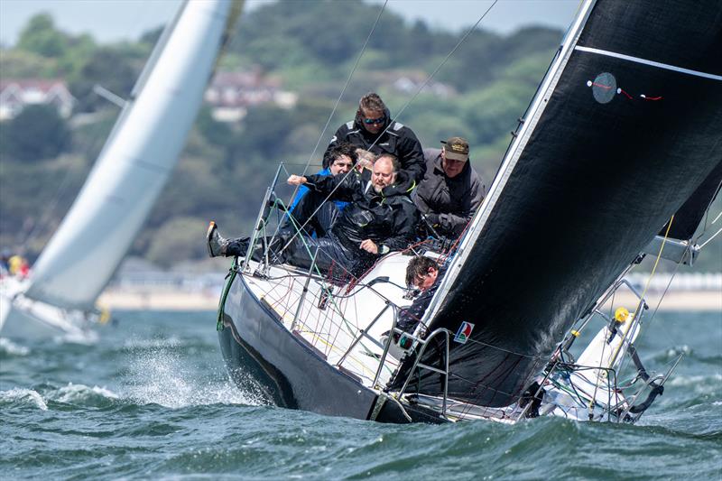 2024 International Paint Poole Regatta photo copyright Ian Roman / International Paint Poole Regatta taken at Parkstone Yacht Club and featuring the Half Tonner class