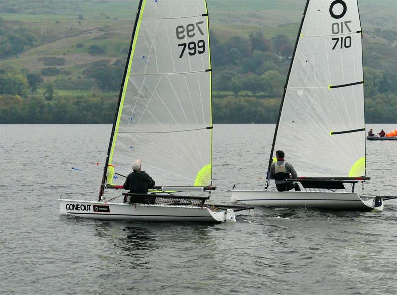 Halo Inlands at Bala photo copyright John Hunter taken at Bala Sailing Club and featuring the Halo class