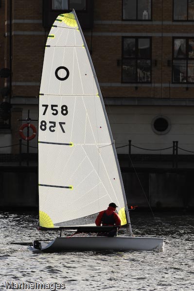 British Sailing Battle of the Classes on the final day of the London Boat Show photo copyright Graeme Sweeney / www.MarineImages.co.u taken at  and featuring the Halo class