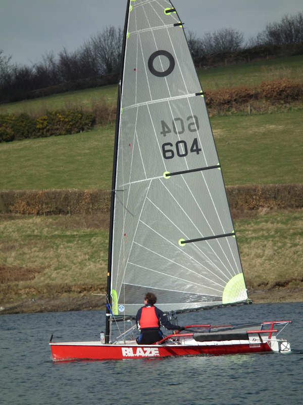 Exmoor Beastie at Wimbleball photo copyright Roger Battersby taken at Wimbleball Sailing Club and featuring the Halo class