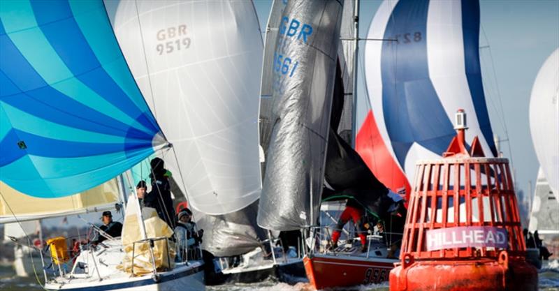 HYS Hamble Winter Series - photo © Hamble River Sailing Club