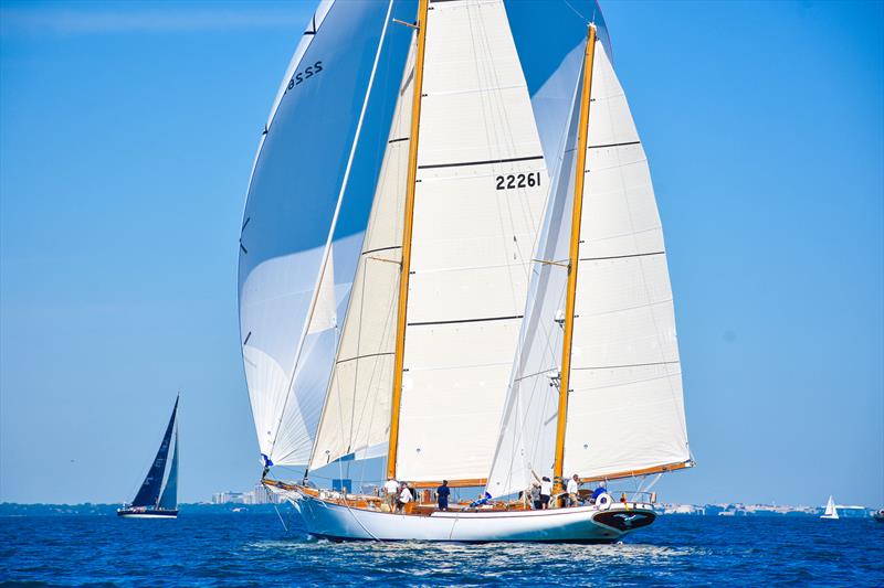 Chicago Regatta uses a variety of different racing activities to raise money for charity photo copyright CYC taken at Chicago Yacht Club and featuring the  class