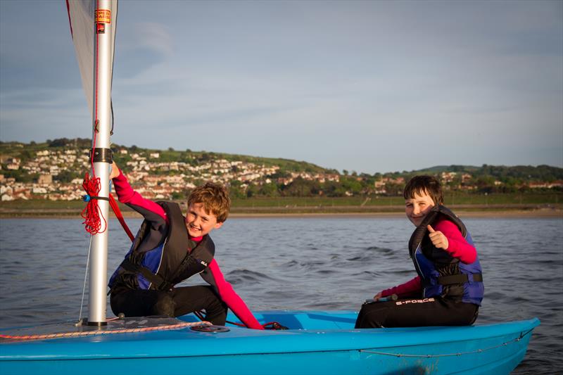 Pushing the Boat Out at Colwyn Bay photo copyright Duncan Dumbreck taken at Colwyn Bay Watersports and featuring the  class
