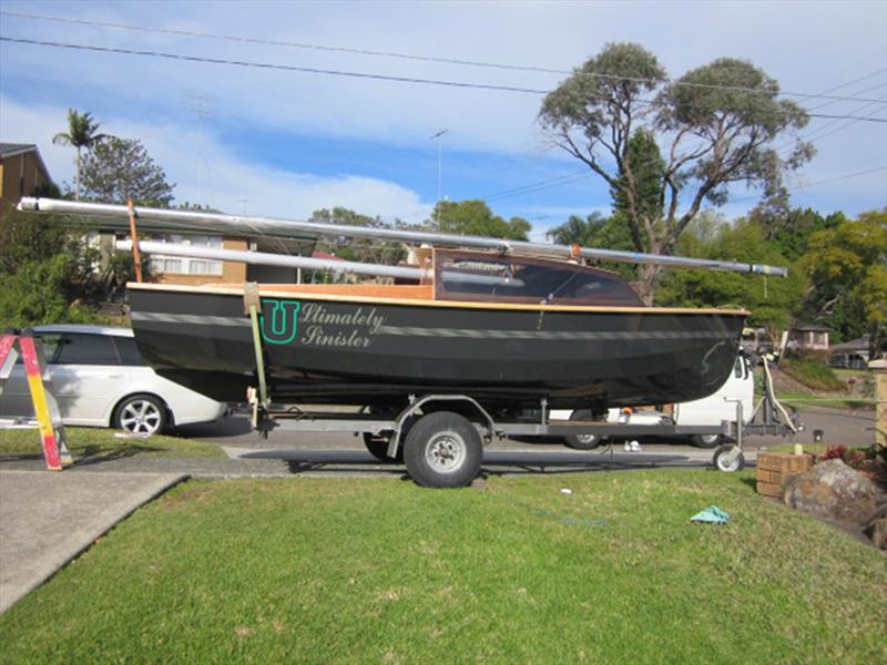 Neil Bilsborough boat build Ultimately Sinister - Hartley TS16 Australian Championship - photo © Melissa Jelfs