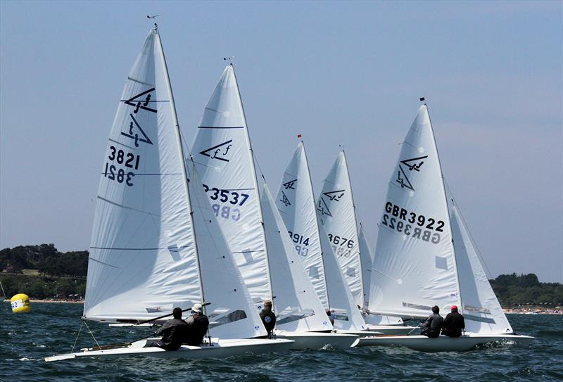 One-design fleets provide the closest racing photo copyright Mark Jardine taken at Parkstone Yacht Club and featuring the  class