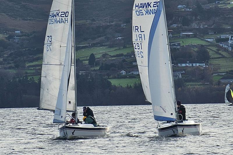 Blessington Artic Blast photo copyright BSC taken at Blessington Sailing Club and featuring the Hawk 20 class