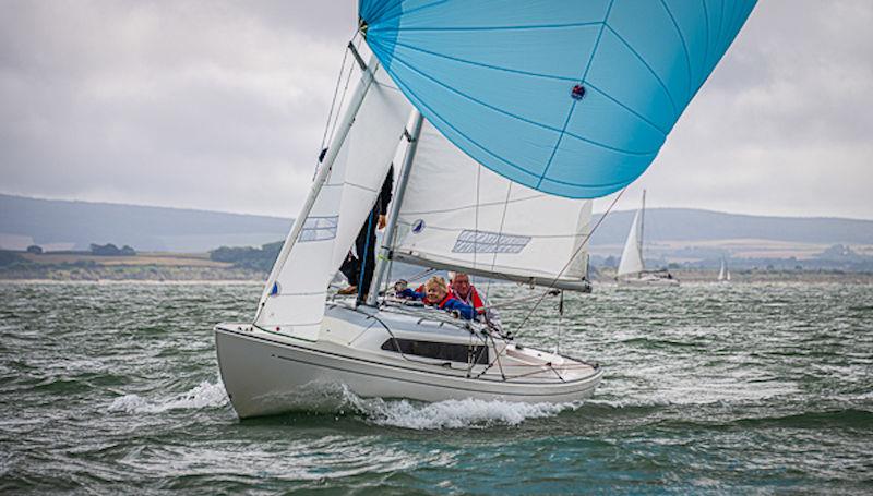 Cowes Classics Week 2023 photo copyright Tim Jeffreys Photography taken at Royal London Yacht Club and featuring the H boat class