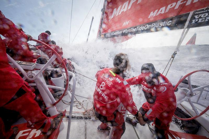 MAPFRE during the Volvo Ocean Race 2017-18 - photo © María Muiña / MAPFRE