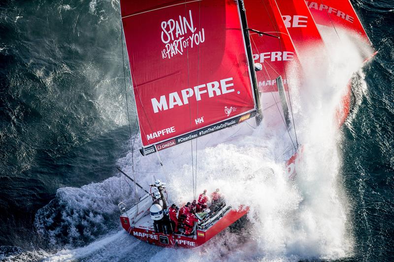 MAPFRE during the Volvo Ocean Race 2017-18 photo copyright María Muiña / MAPFRE taken at  and featuring the  class