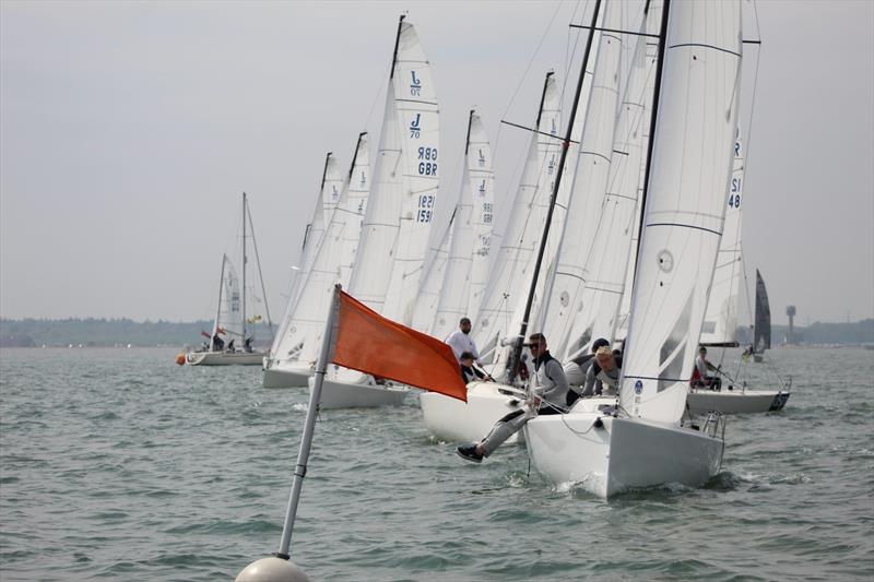 J70s at the Warsash Spring Series 2025 - photo © Nigel Rennie