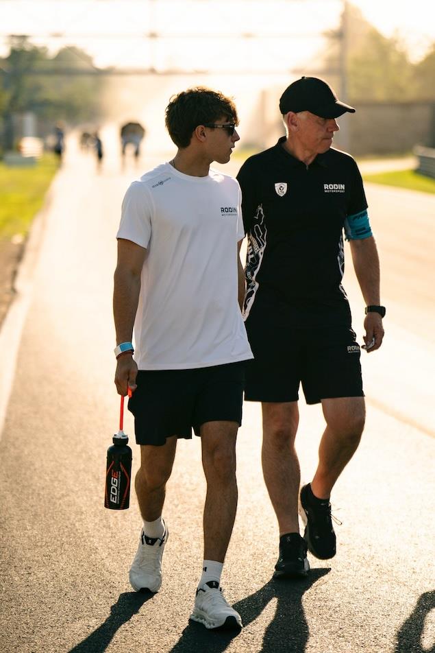 RODIN Formula Regional European Championship Driver Reza Seewooruthun and Engineer Paul Wallace (right) - photo © Henri-Lloyd x Rodin