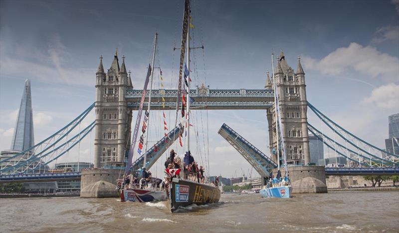 Henri Lloyd - 50 Years of Pioneering Spirit by Tower Bridge photo copyright Clipper Ventures taken at  and featuring the  class