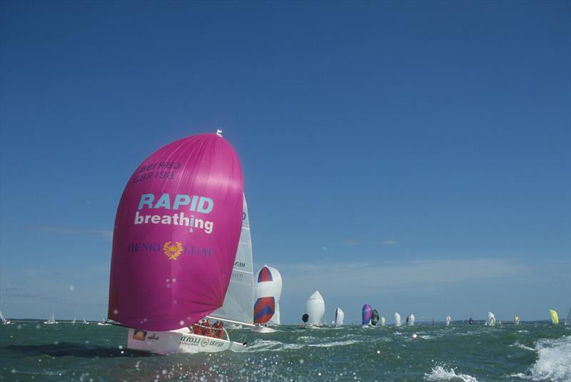 The Henri Lloyd Melges 24 racing in Cowes - photo © Henri Lloyd