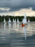 Flat as a mirror during the Bewl Sailing Association Heron Open © Hannah Evans