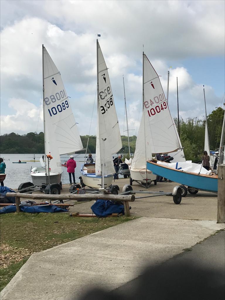 Herons at Bewl photo copyright Jo Mayes taken at Bewl Sailing Association and featuring the Heron class