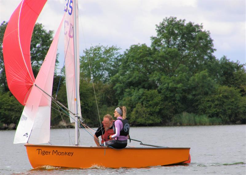 Heron Nationals at Welton photo copyright Steve Chilton taken at Welton Sailing Club and featuring the Heron class