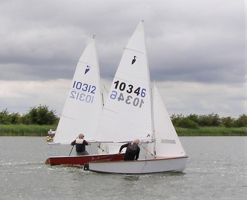 Heron Nationals at Welton photo copyright Steve Chilton taken at Welton Sailing Club and featuring the Heron class