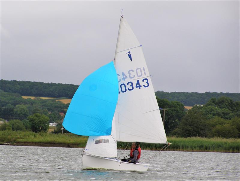 Heron Nationals at Welton photo copyright Steve Chilton taken at Welton Sailing Club and featuring the Heron class