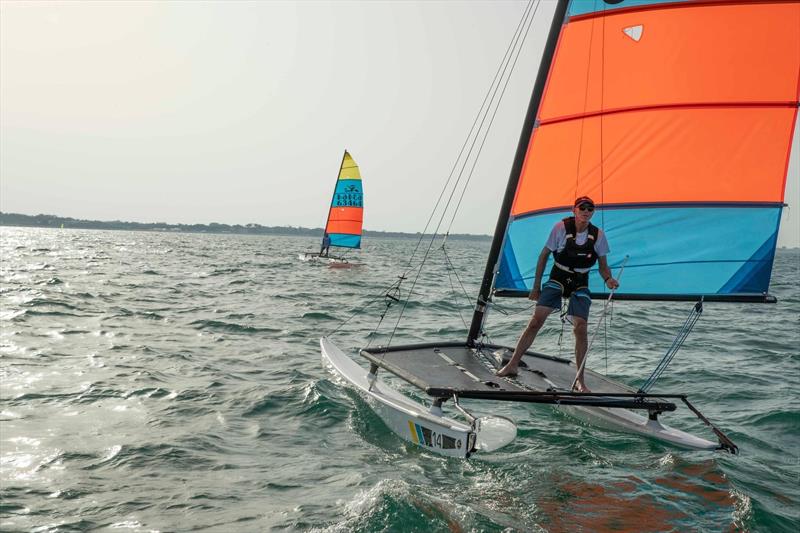 Hobie 14 World Championships in Cesenatico, Italy - photo © Australian National Hobie Class Association