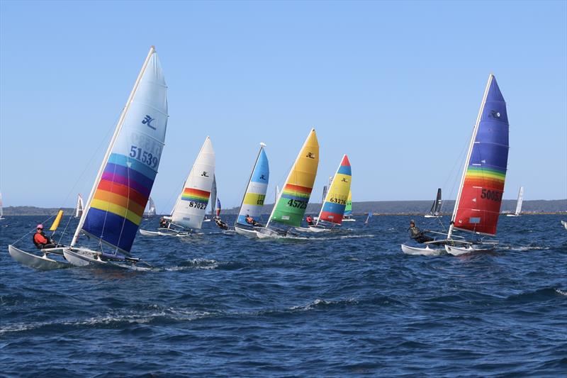 Vincentia Sailing Club's Jervis Bay Classic 2026 photo copyright John Quinn taken at Vincentia Sailing Club and featuring the Hobie 14 class
