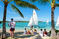 Hobie Cat beach scene - Fiji Regatta Week © Musket Cove Yacht Club