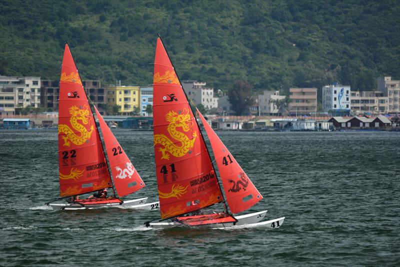 Hobie 16 World Championship Open Series in Dapeng, China - Finals