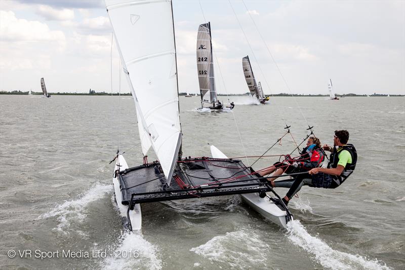 Wildwind Hobie Multi-European Championships in Austria photo copyright VR Sport Media Ltd taken at  and featuring the Hobie 16 class