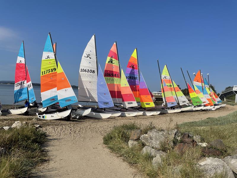 Hobie 16 Nationals 2021 at Poole photo copyright Hazel Beard taken at Poole Yacht Club and featuring the Hobie 16 class