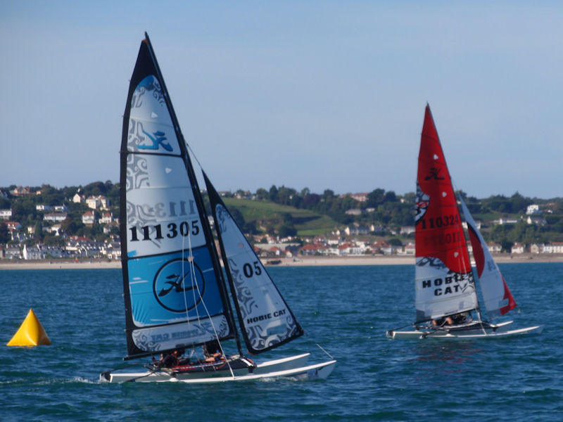 Brewin Dolphin Channel Islands Hobie Cat Championships photo copyright Bill Harris taken at Royal Channel Islands Yacht Club and featuring the Hobie 16 class