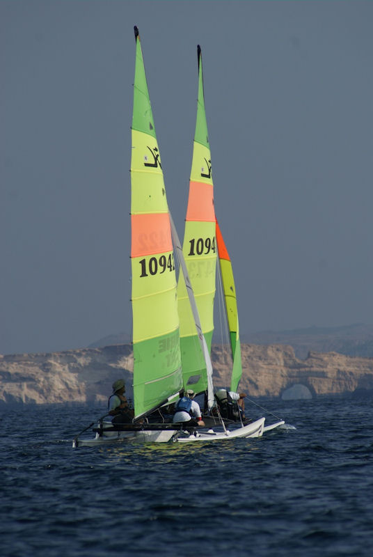 2011 Muscat Regatta photo copyright Muscat Regatta / Matt Ridgway taken at  and featuring the Hobie 16 class