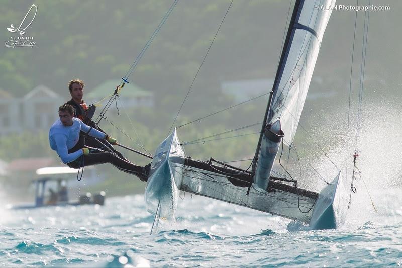 Morgan Lagravière, St Barth Cata Cup 2015 - photo © Alain Photographic