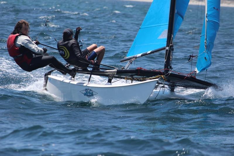 WAXIT National Championship photo copyright Kathy Miles taken at Jervoise Bay Sailing Club and featuring the Hobie 16 class