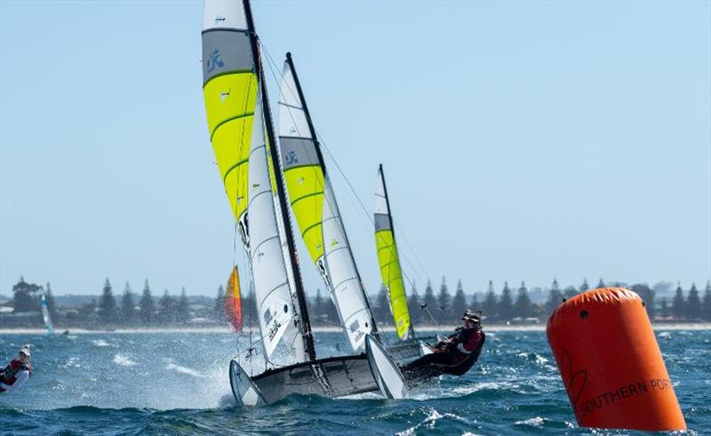 Rod and Lucy - 2021 WA Hobie Cat State Championships - photo © Drew Malcolm