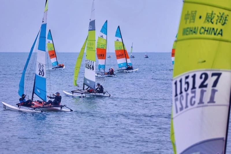 2021 Hobie Open Regatta Weihai photo copyright Hobie Open Regatta Weihai China / Derek Wang taken at  and featuring the Hobie 16 class