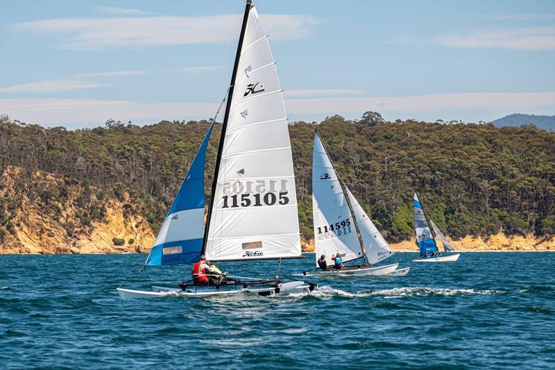 The “Hobie Way of Life” - Twofold Bay photo copyright Robyn Malcolm taken at  and featuring the Hobie 16 class