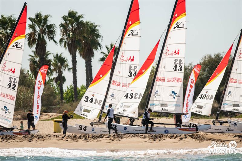 2022 Hobie 16 World Championships, day 5 photo copyright Hobie Cat Worlds Media team taken at  and featuring the Hobie 16 class