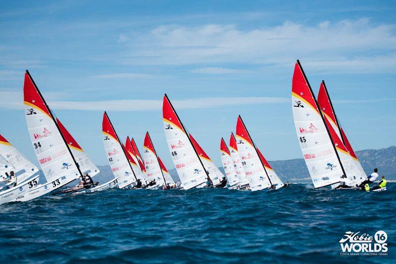 2022 Hobie 16 World Championships, day 6 photo copyright Hobie Cat Worlds Media team taken at  and featuring the Hobie 16 class