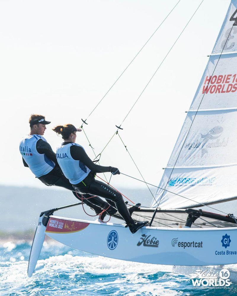 2022 Hobie 16 World Championships, day 6 photo copyright Hobie Cat Worlds Media team taken at  and featuring the Hobie 16 class