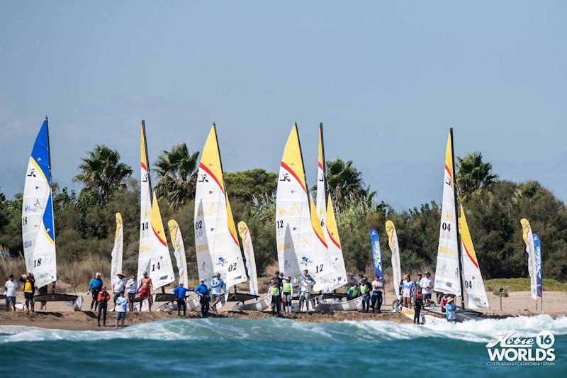 2022 Hobie 16 World Championships, day 6 photo copyright Hobie Cat Worlds Media team taken at  and featuring the Hobie 16 class