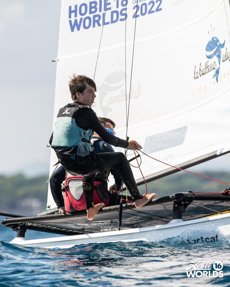 2022 Hobie 16 World Championships Open Qualifying Series Day 1 photo copyright Hobie Cat Worlds Media team taken at  and featuring the Hobie 16 class