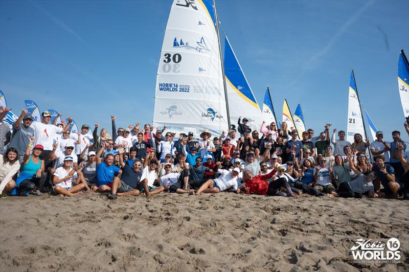 2022 Hobie 16 World Championships Open Qualifying Series Day 2 - photo © Hobie Cat Worlds Media team